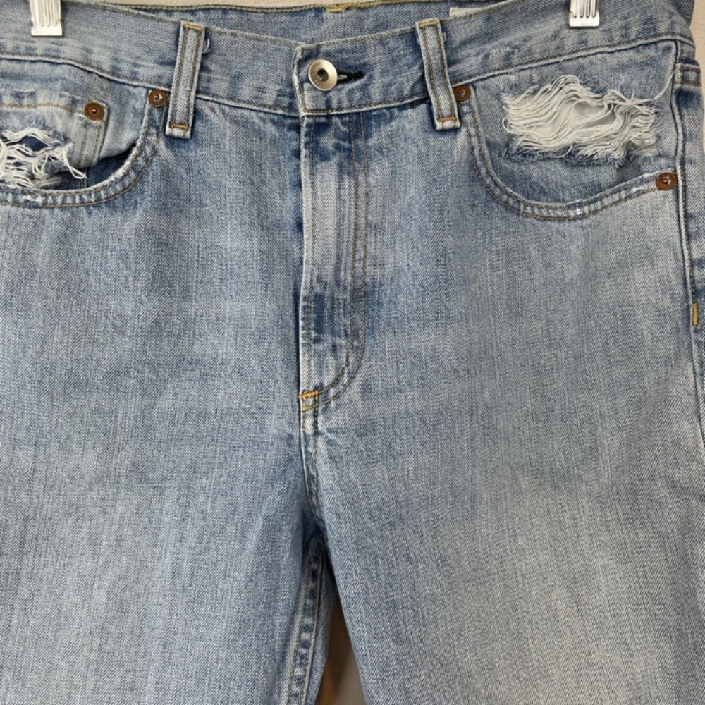 Rag & bone long cuttoff Bermuda jean shorts - Picture 2 of 8